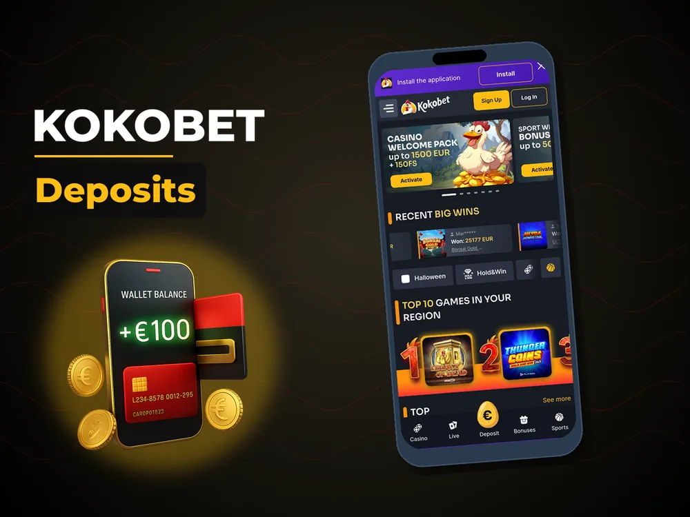 KoKobet - Deposits