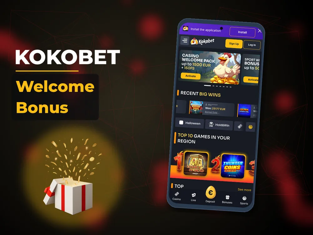 KoKobet - Welcome Bonus